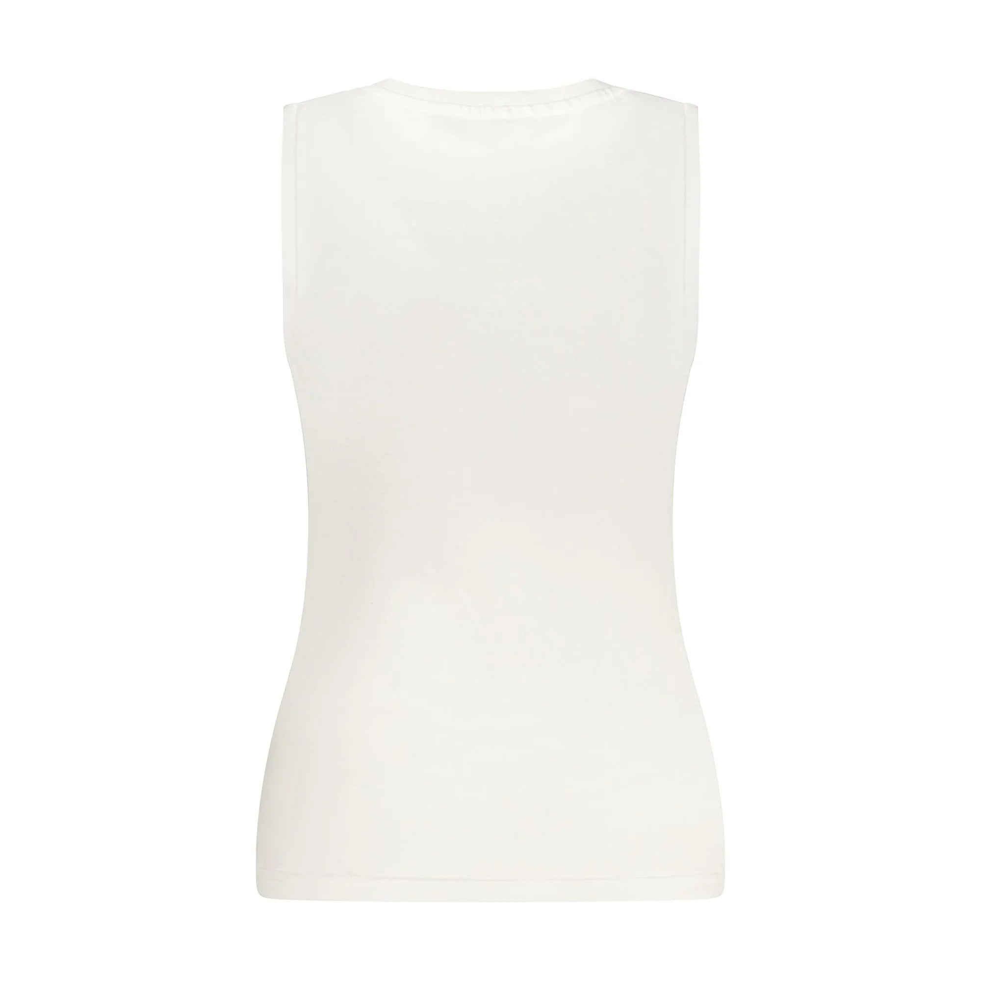 LAURA BIAGIOTTI CANOTTA ESTERNABILE DONNA BIANCO