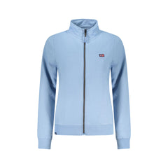 Norway 1963 Felpa Maniche Lunghe Donna Azzurra Zip