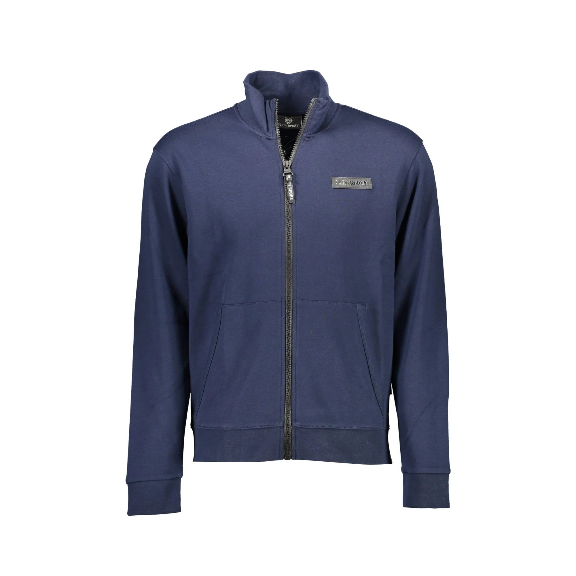 PLEIN SPORT FELPA CON ZIP UOMO BLU