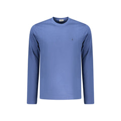 Coveri Moving T-Shirt Maniche Lunghe Uomo Blu Ricamo
