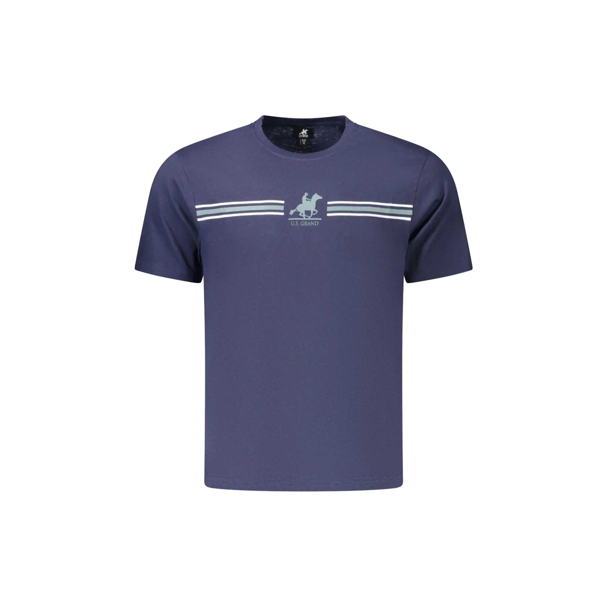 U.S. GRAND T-SHIRT MANICHE CORTE UOMO BLU