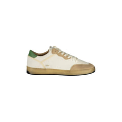 Gas Sneakers Uomo Bianche Stampa Logo