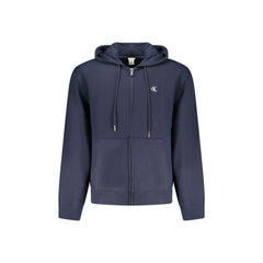 Calvin Klein Felpa Maniche Lunghe Uomo Blu Zip