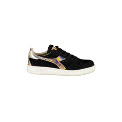 Diadora Sneakers Donna Nere Dettagli a Contrasto