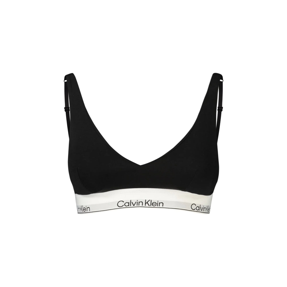 CALVIN KLEIN REGGISENO A TRIANGOLO DONNA NERO