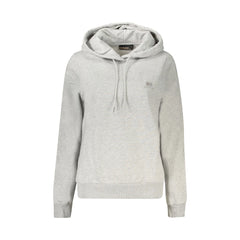 Napapijri Sweatshirt Manches Longues Femme Grise Broderie