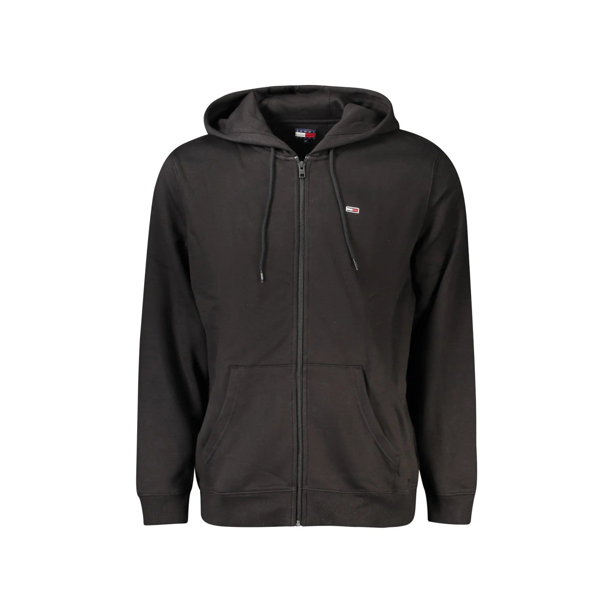 TOMMY HILFIGER FELPA CON ZIP UOMO NERO