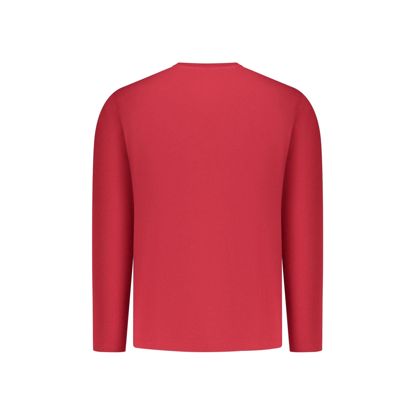 Pepe Jeans T-Shirt Maniche Lunghe Uomo Rossa Stampa rosso - vista 2