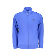 Norway 1963 Sudadera de Manga Larga Hombre Azul con Cremallera