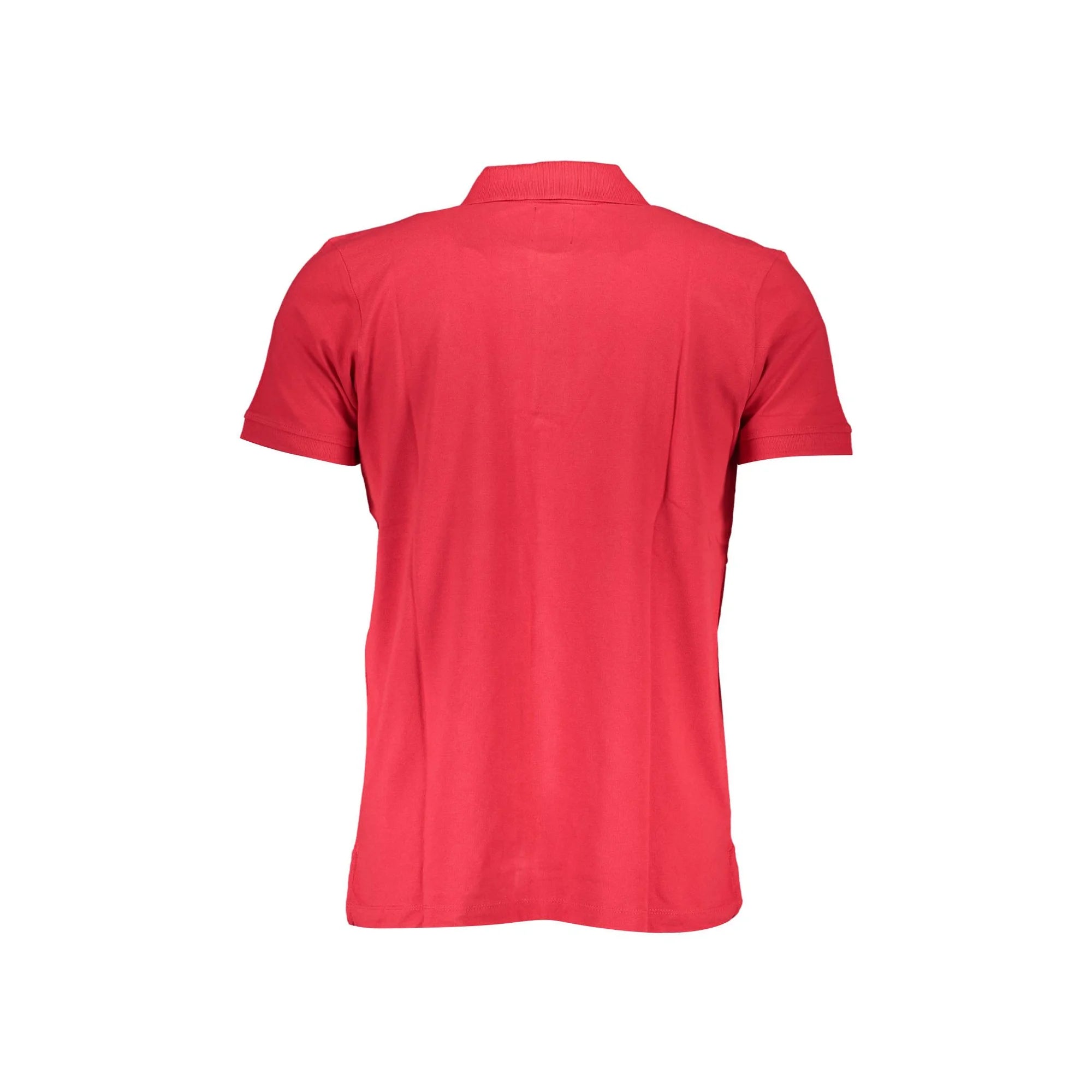 Gian Marco Venturi Polo Maniche Corte Uomo Rossa Logo rosso - vista 2