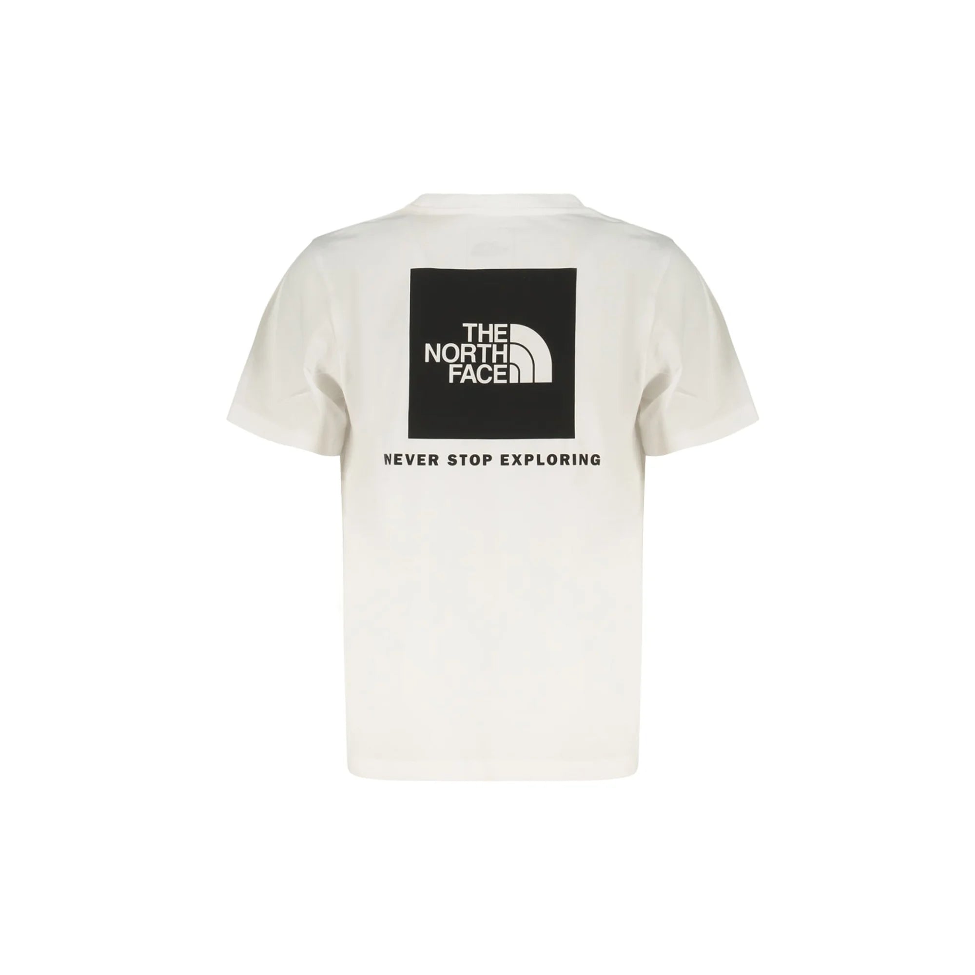 THE NORTH FACE T-SHIRT MANICHE CORTE BAMBINO BIANCO