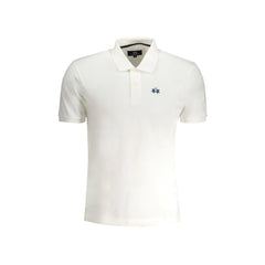 La Martina Polo Maniche Corte Uomo Bianca Ricamo