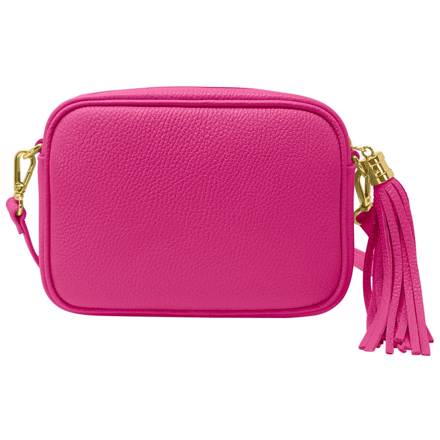 Damen Handtasche mit Schulterriemen, Aus Weichem Echtem Leder, Made in Italy, Modell Ada