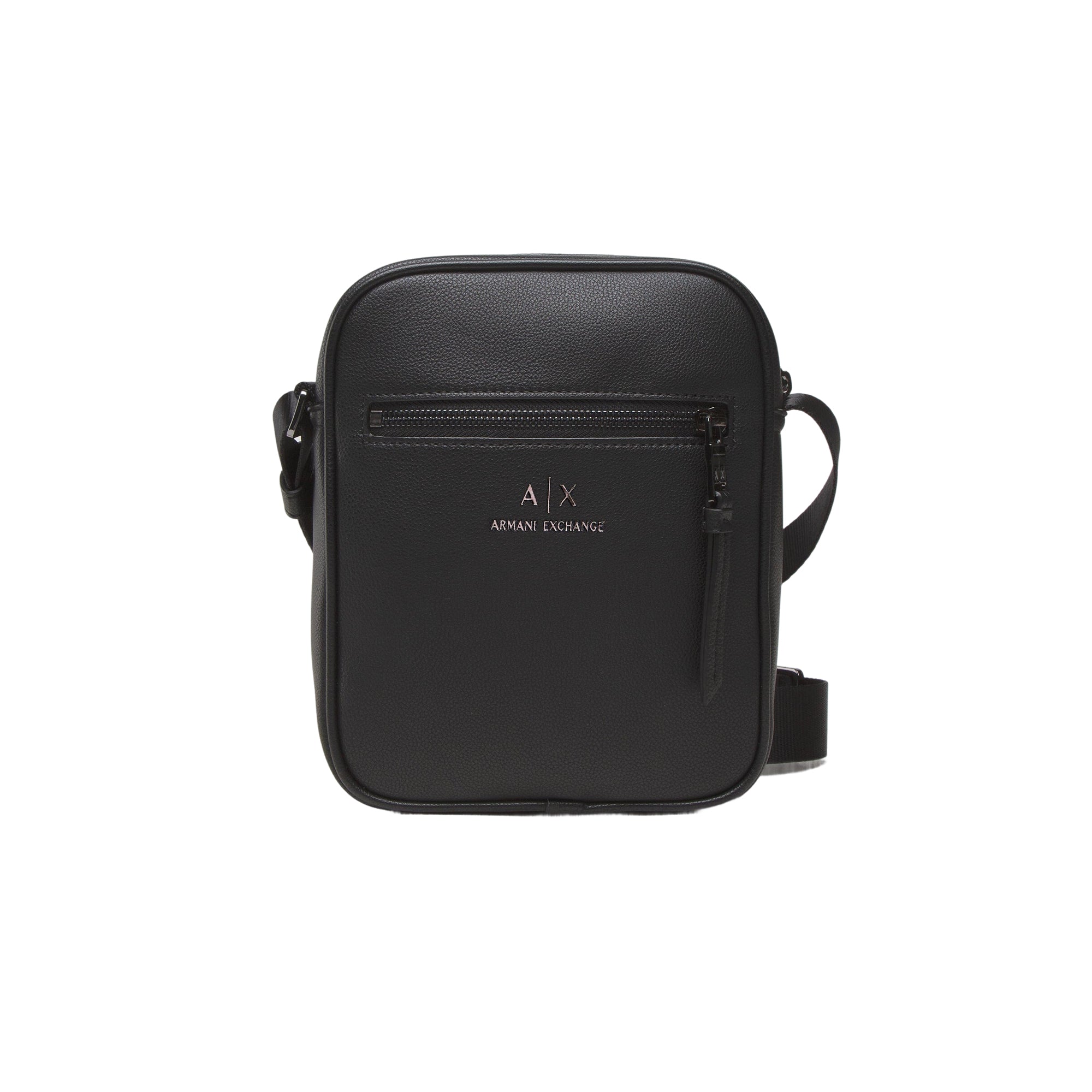 Borsello Uomo Armani Exchange Nero con Tracolla Regolabile