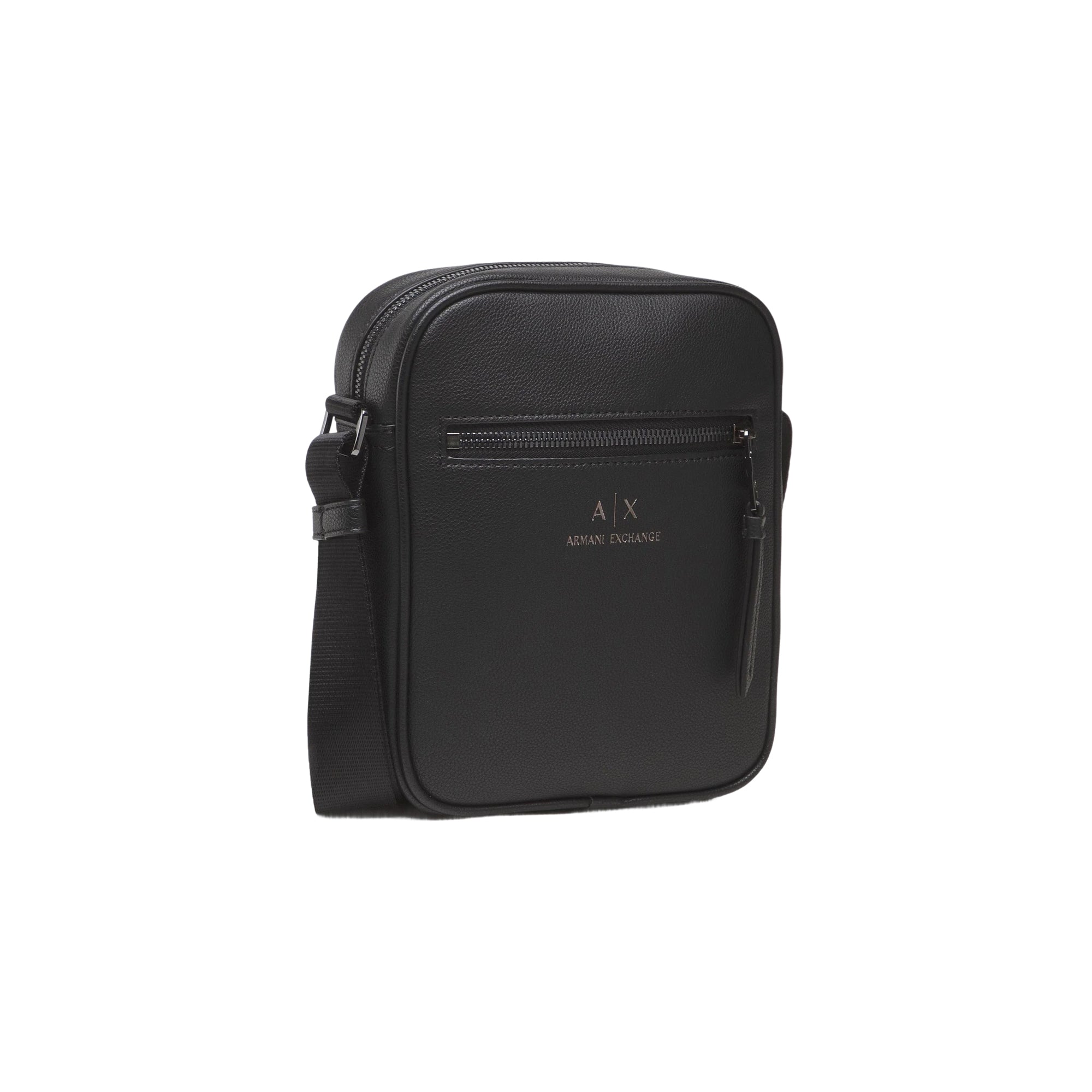 Borsello Uomo Armani Exchange Nero con Tracolla Regolabile