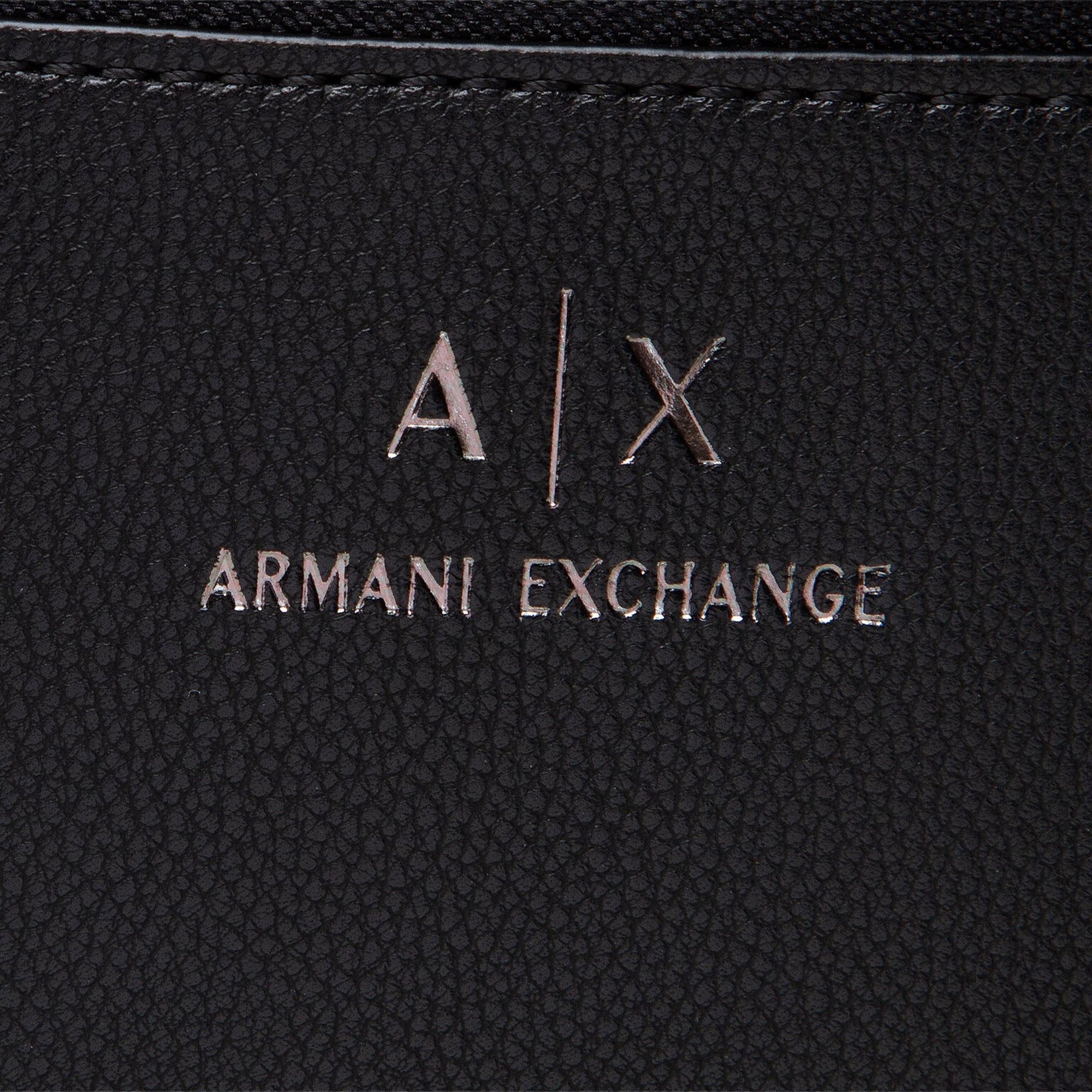 Borsello Uomo Armani Exchange Nero con Tracolla Regolabile
