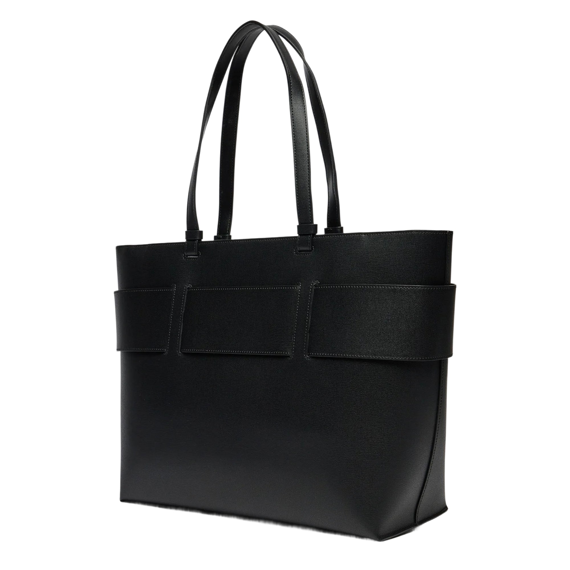 Borsa Donna Grande Tote Armani Exchange Nera con Zip