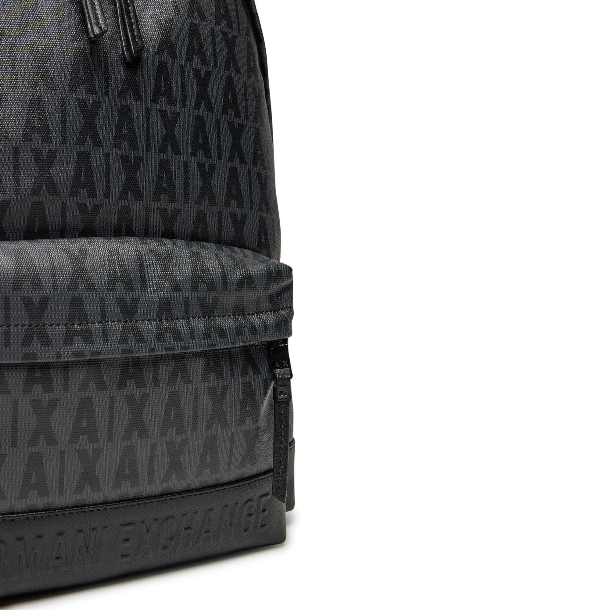 Zaino Uomo Armani Exchange Grigio Nero 952666 4F865