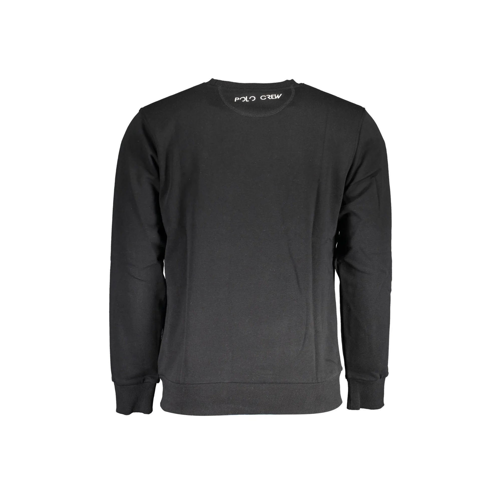 LA MARTINA FELPA SENZA ZIP UOMO NERO