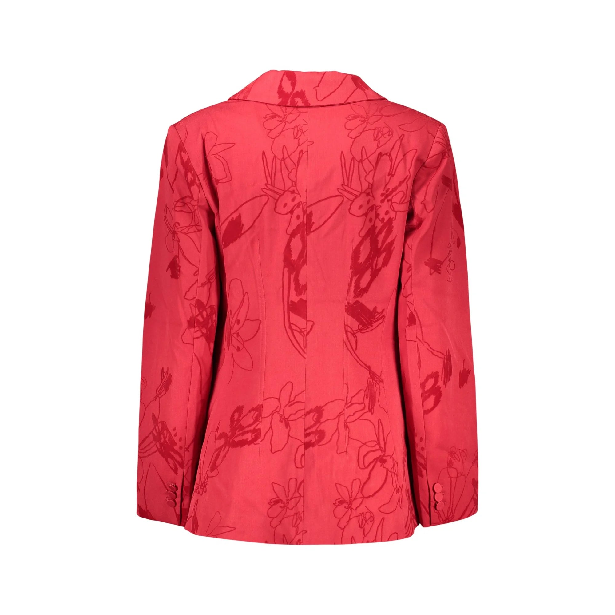 DESIGUAL GIACCA CLASSICA DONNA ROSSO