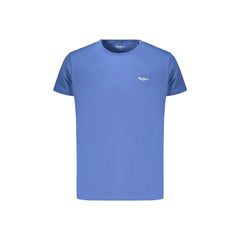 Pepe Jeans T-shirt Krótki Rękaw Mężczyzna Niebieski Z Logo