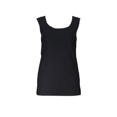 Patrizia Pepe Canotta Donna Nera Logo