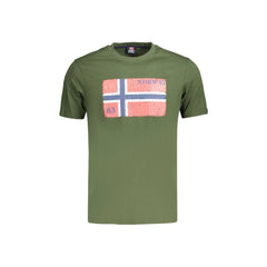 Norway 1963 T-Shirt Maniche Corte Uomo Verde Stampa