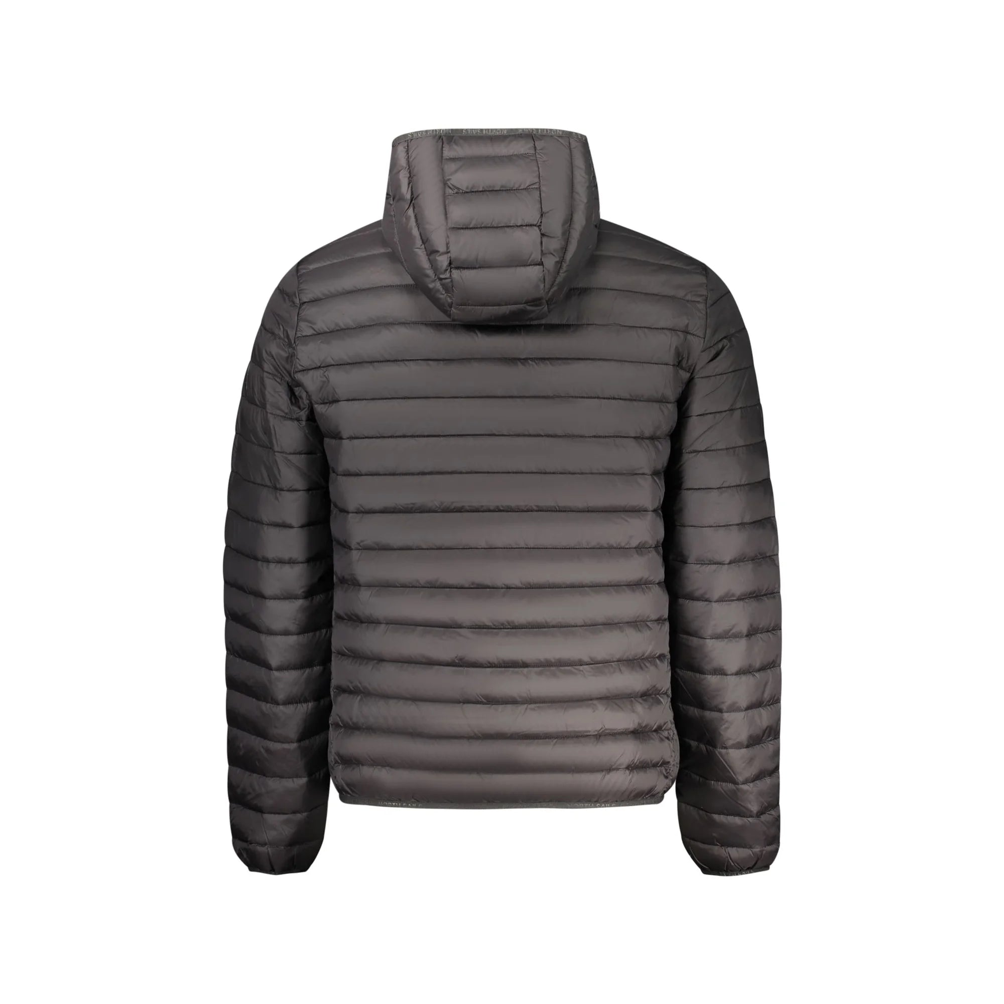 North Sails Giubbotto Maniche Lunghe Uomo Nero con Cappuccio Giubbotti e Giacche - vista 2