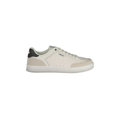 Gas Sneakers Uomo Bianche Stampa Logo