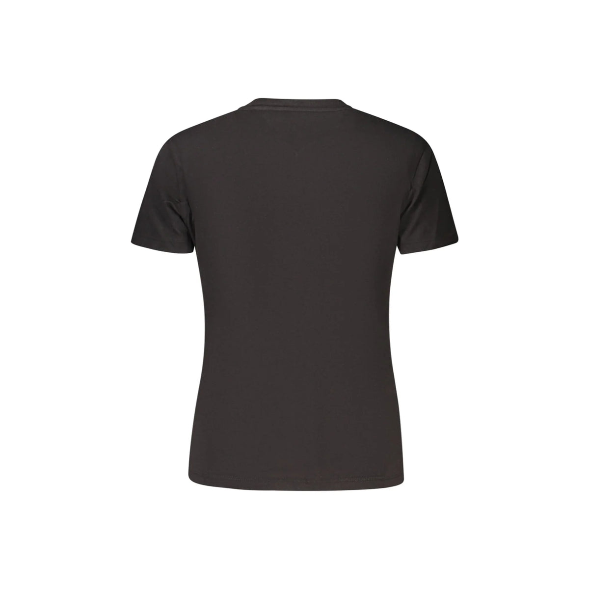 TOMMY HILFIGER T-SHIRT MANICHE CORTE DONNA NERO
