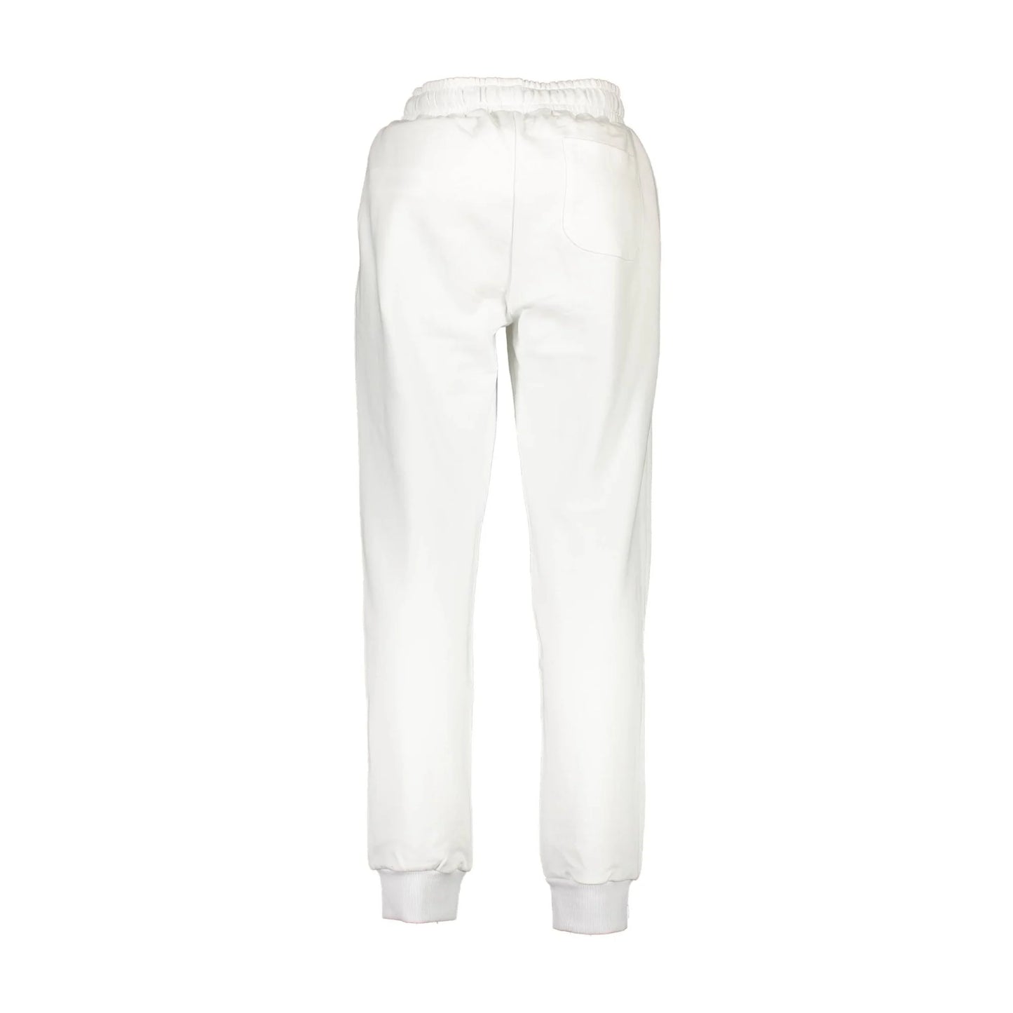 La Martina Pantaloni Uomo Bianco Ricamo - vista 2