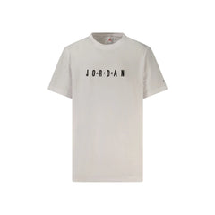 Jordan T-Shirt Maniche Corte Unisex Bianca Stampa