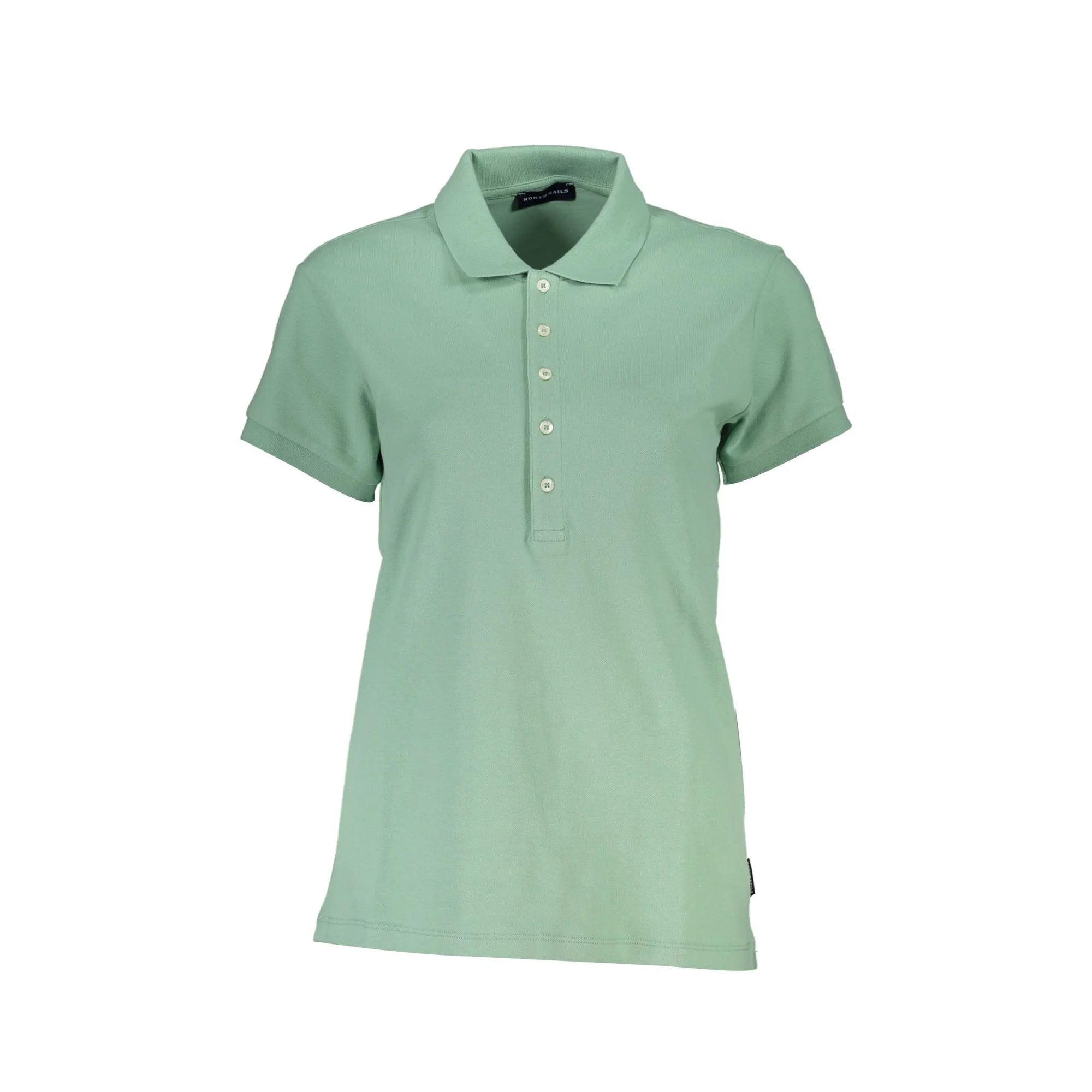 NORTH SAILS POLO MANICHE CORTE DONNA VERDE
