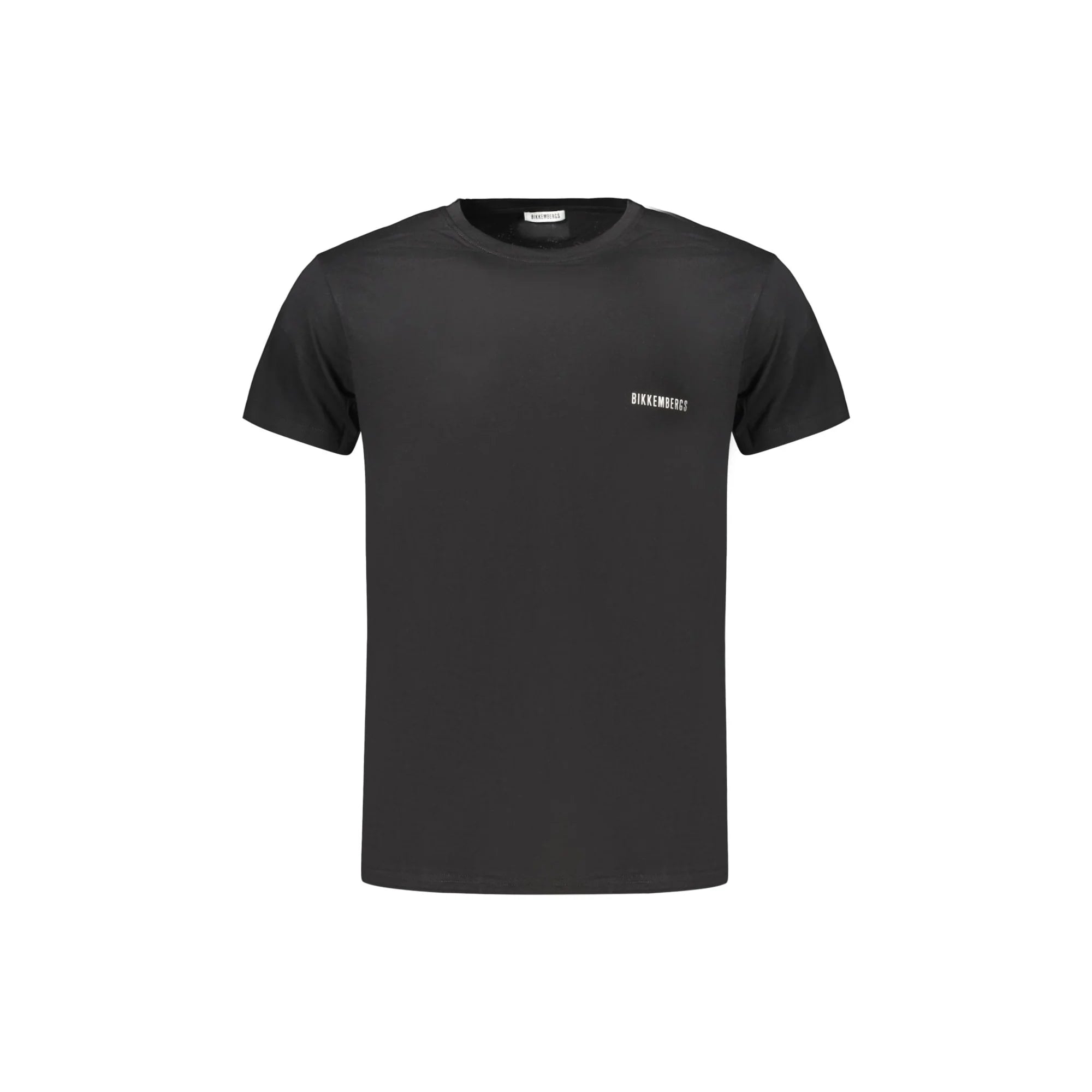 BIKKEMBERGS T-SHIRT MANICHE CORTE UOMO NERO