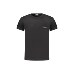 Bikkembergs T-Shirt Manga Curta Homem Preta Estampa Logo