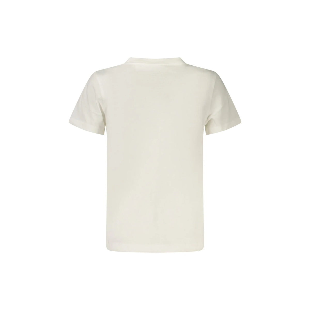 CONVERSE T-SHIRT MANICHE CORTE BAMBINA BIANCO