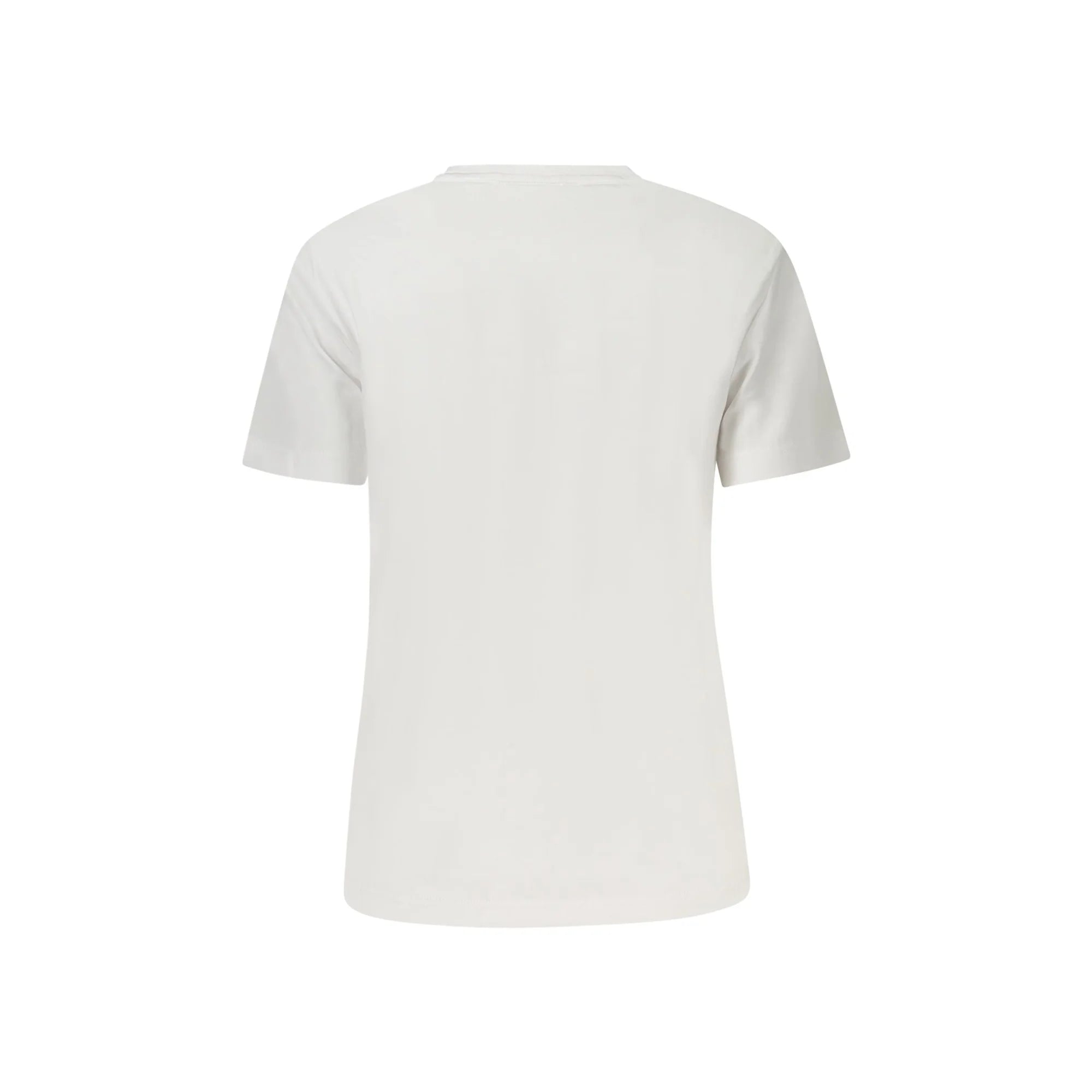 Calvin Klein T-Shirt Maniche Corte Donna Bianca Ricamo Logo bianco - vista 2