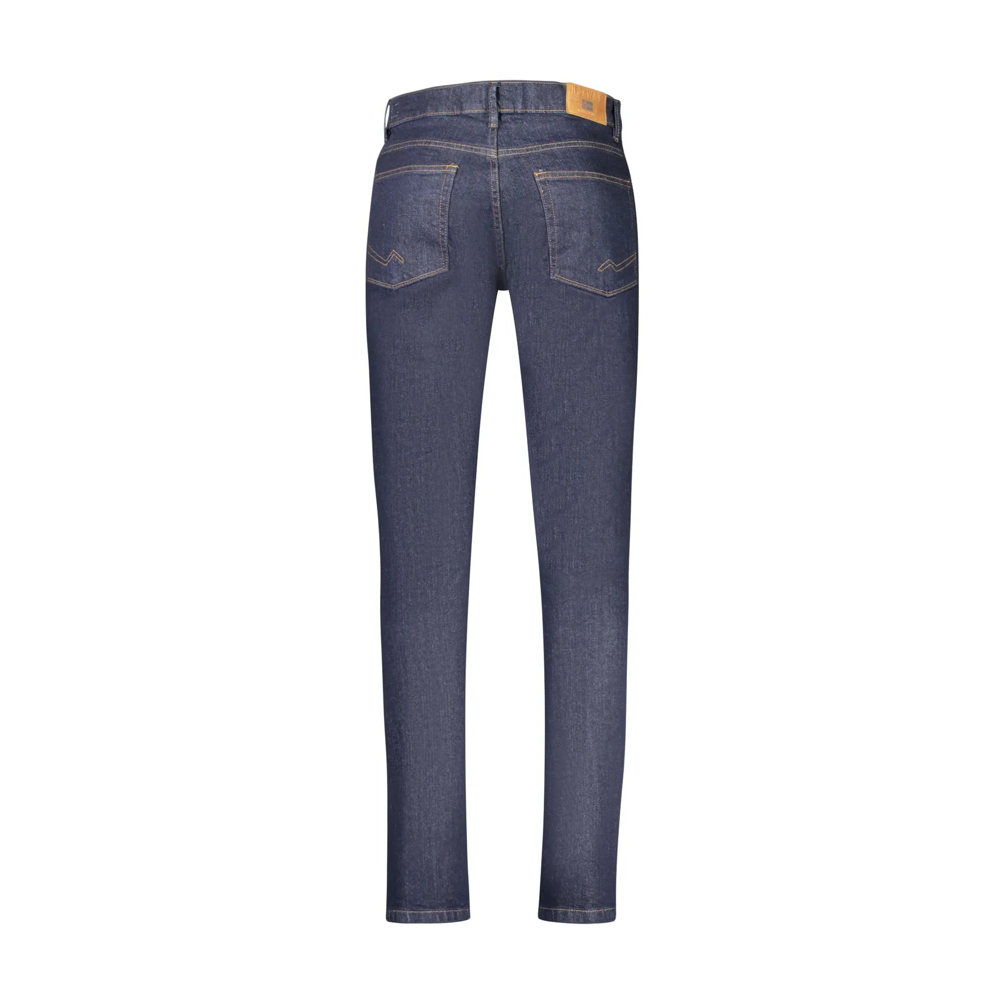 Norway 1963 Jeans Uomo Blu Ricamo - vista 2