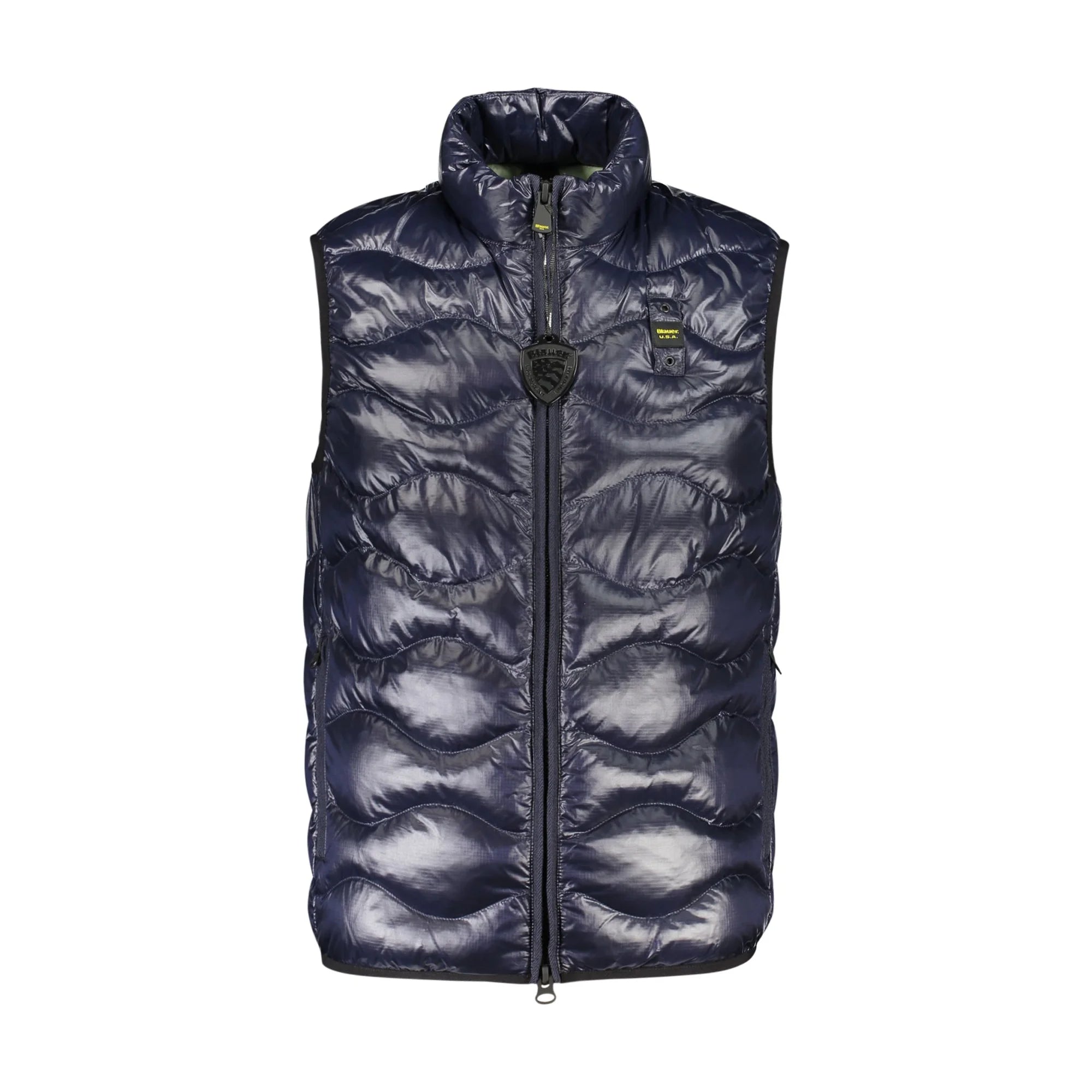 BLAUER APPAREL SMANICATO UOMO BLU