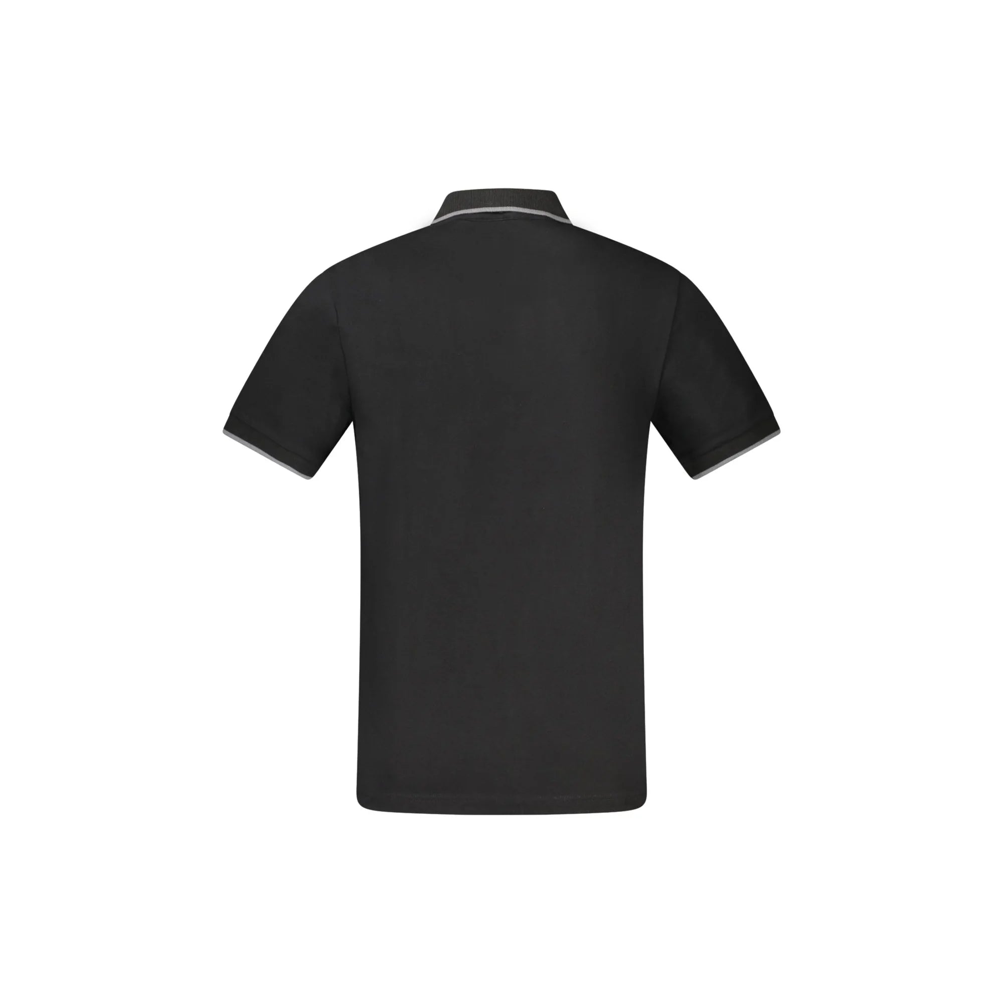 HUGO BOSS POLO MANICHE CORTE UOMO NERO