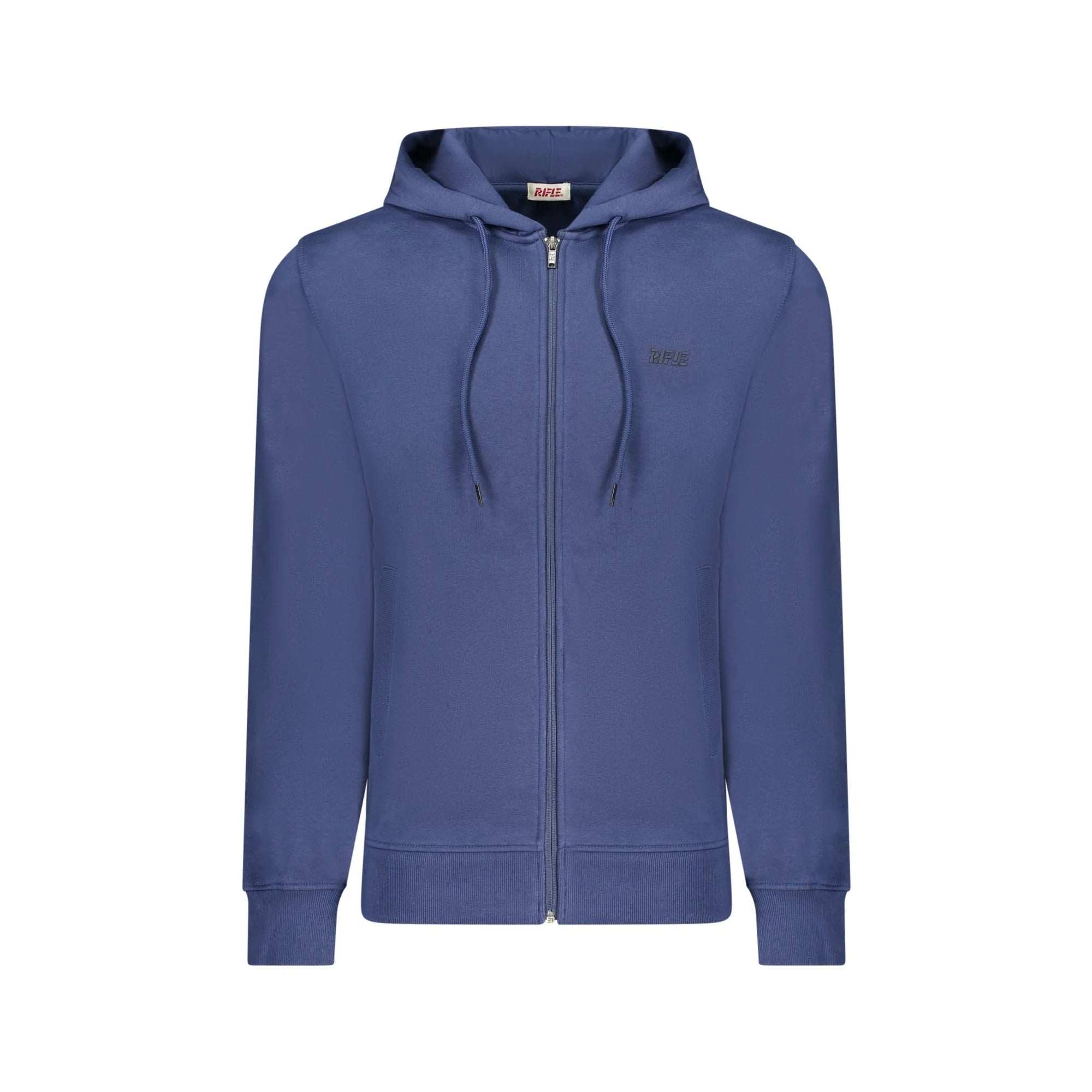 RIFLE FELPA CON ZIP UOMO BLU