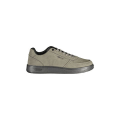 Gas Sneakers Uomo Grigie Stampa Logo