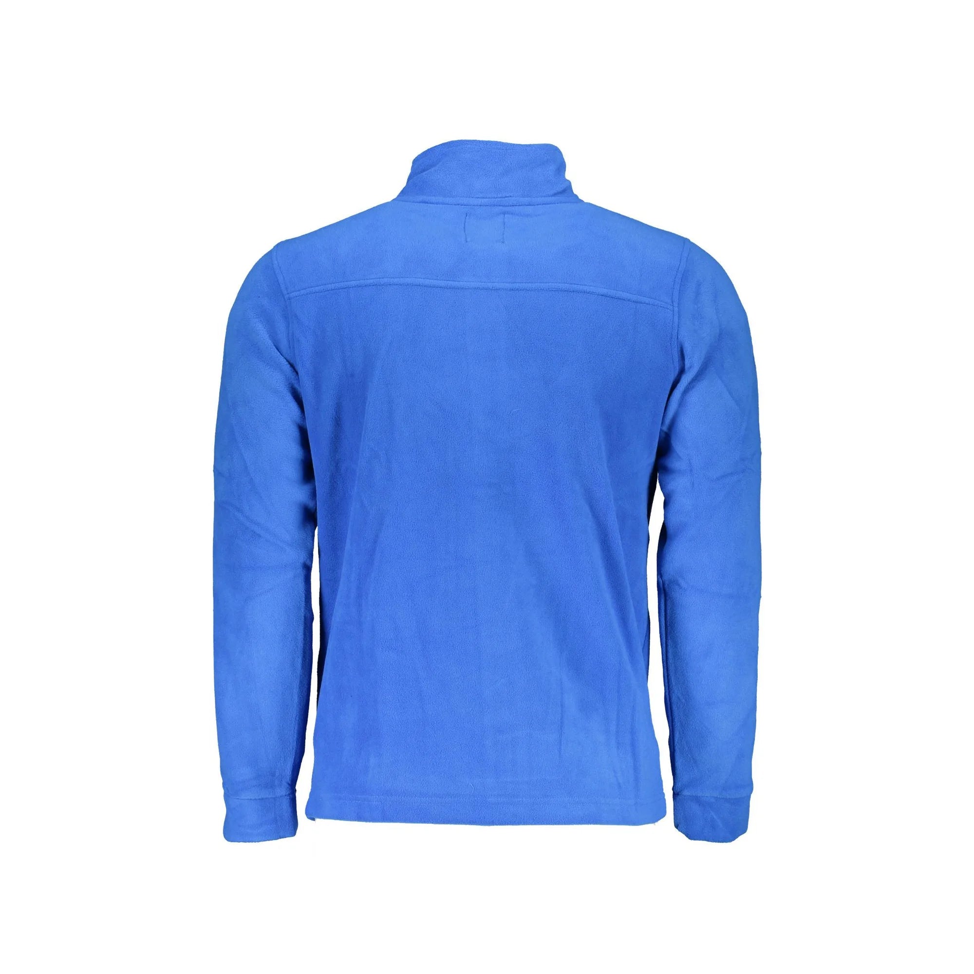 GIAN MARCO VENTURI FELPA CON ZIP UOMO BLU