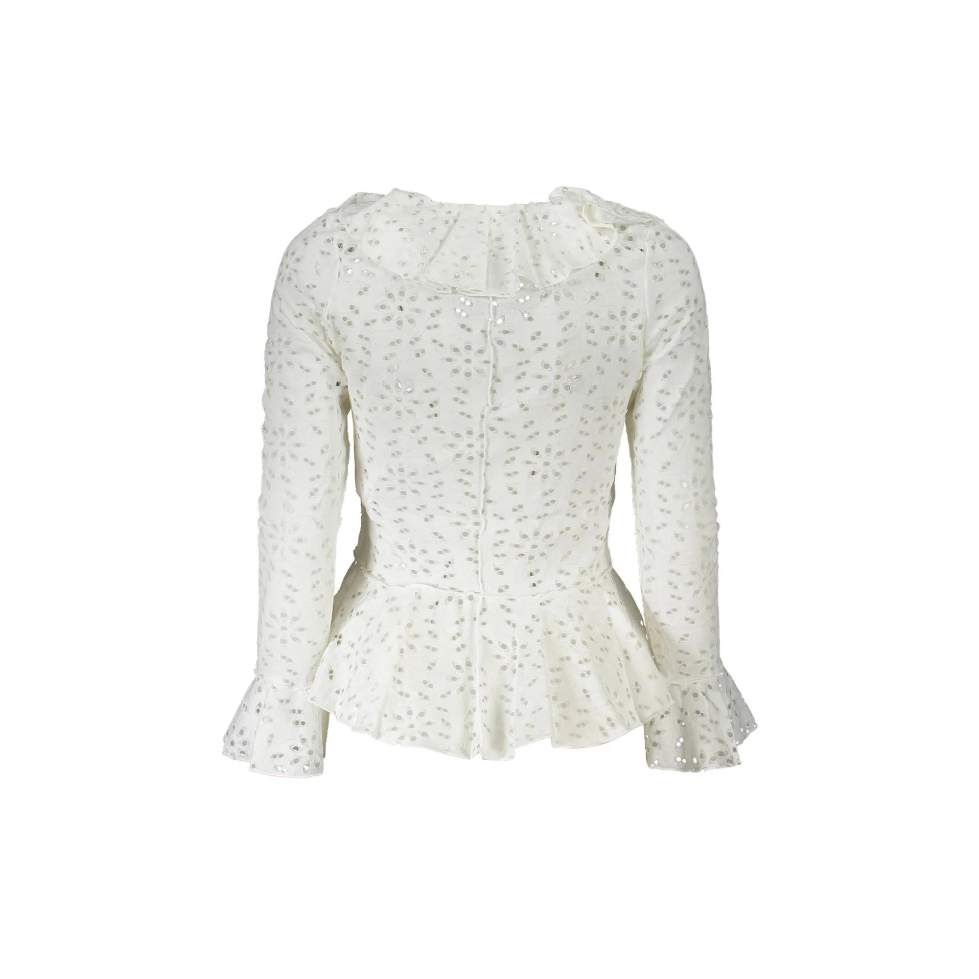 DESIGUAL CAMICIA MANICHE LUNGHE DONNA BIANCO