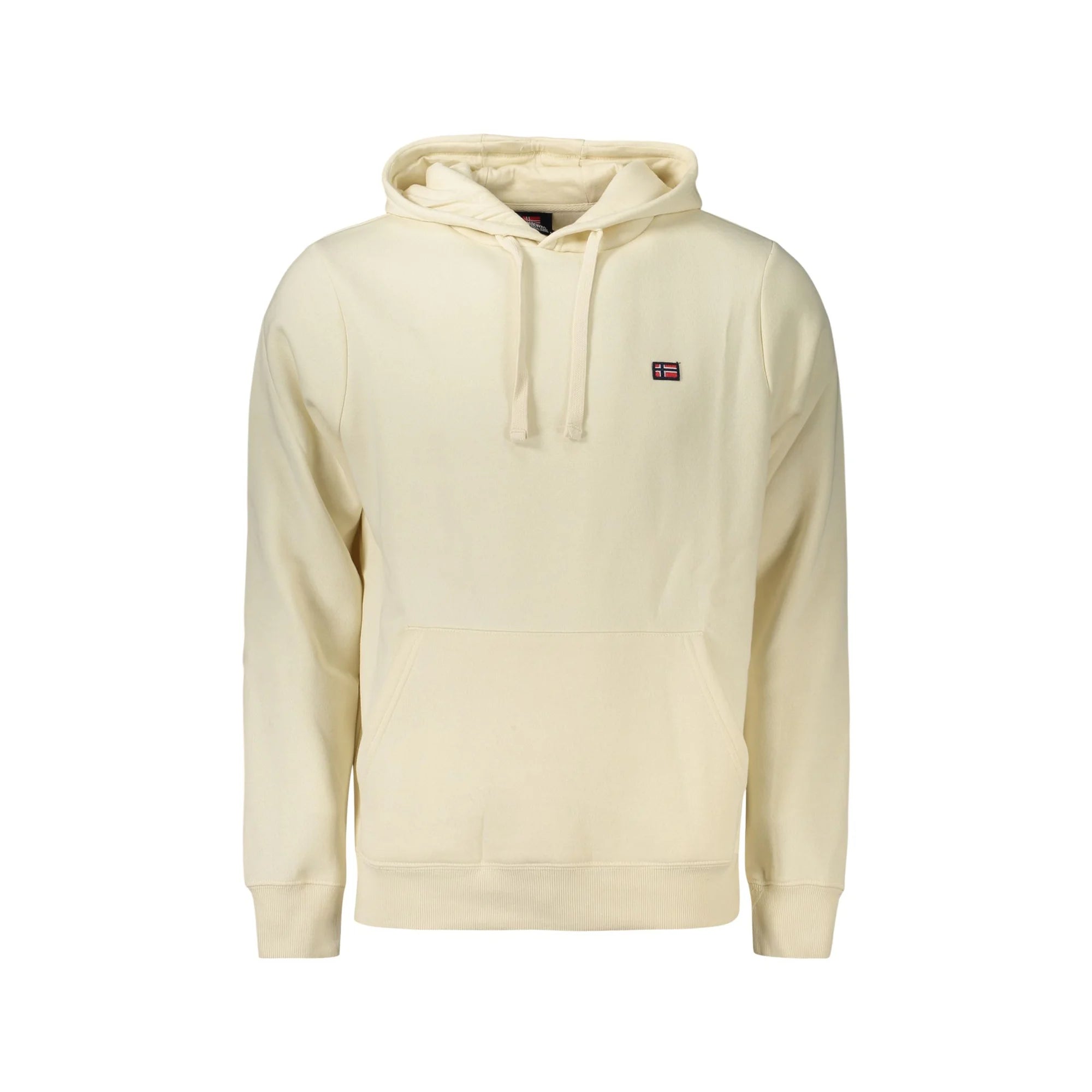 NORWAY 1963 FELPA SENZA ZIP UOMO BIANCO