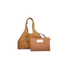 Coccinelle Pochette Donna Marrone Logo