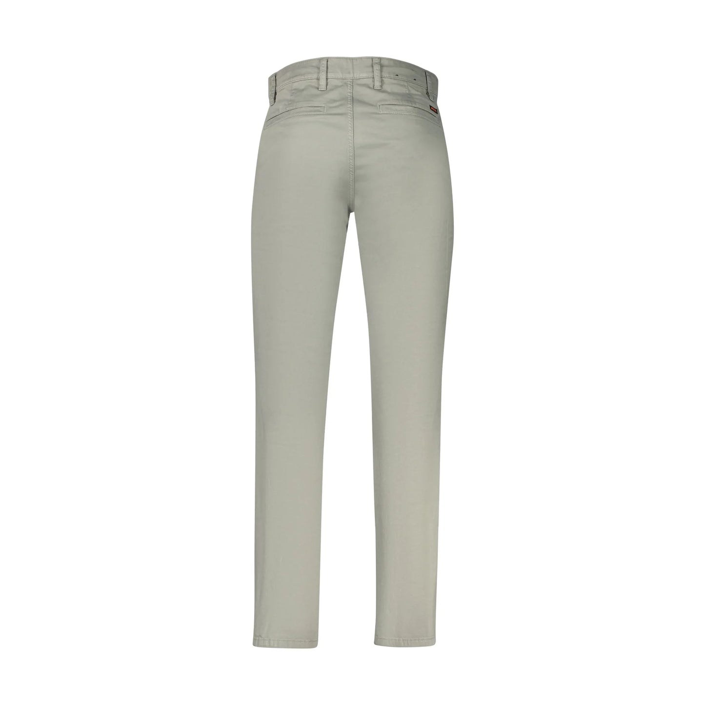 Boss Pantaloni Uomo Verde Tapered Fit Logo - vista 2