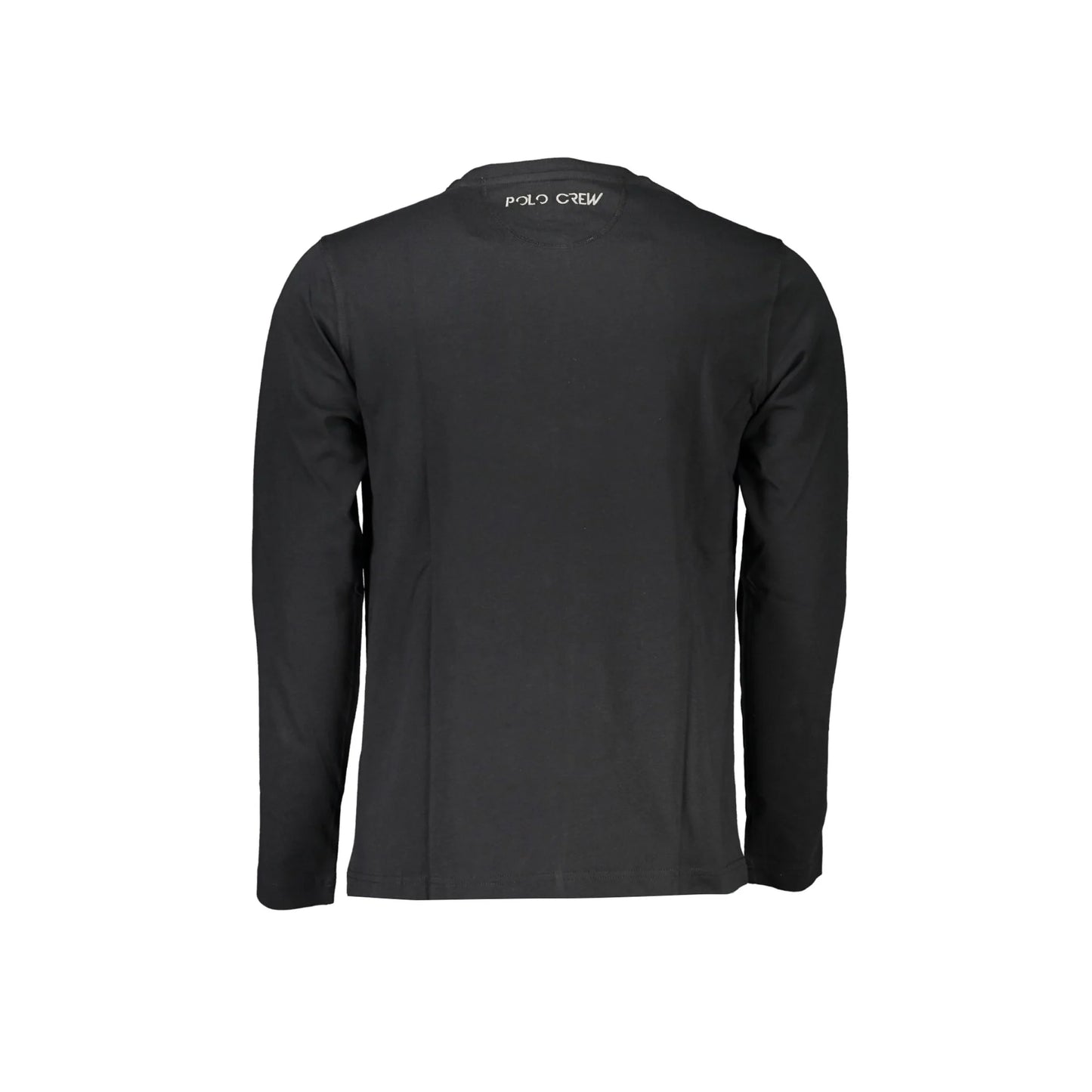 La Martina T-Shirt Maniche Lunghe Uomo Nera Ricamo nero - vista 2