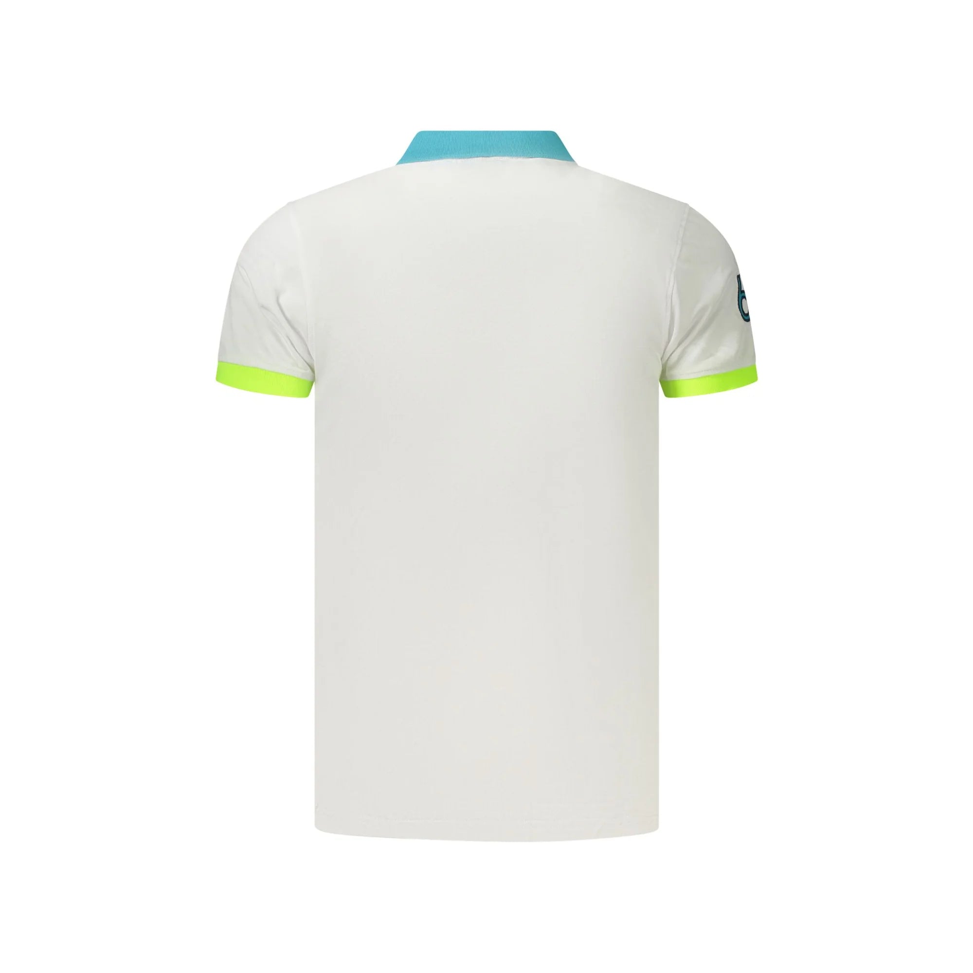NORWAY 1963 POLO MANICHE CORTE UOMO BIANCO