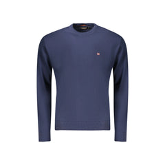 Napapijri Pulover Bărbați Albastru Brodat